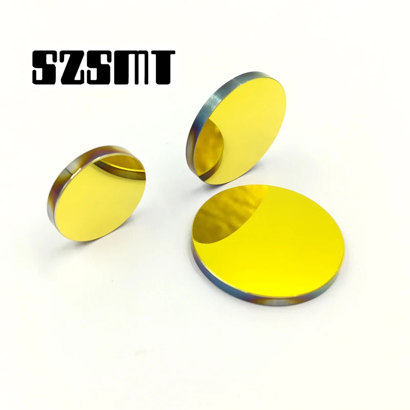 

Gold-plated silicon reflective lens 20/25/30mm Dia for laser cutting and laser engraving