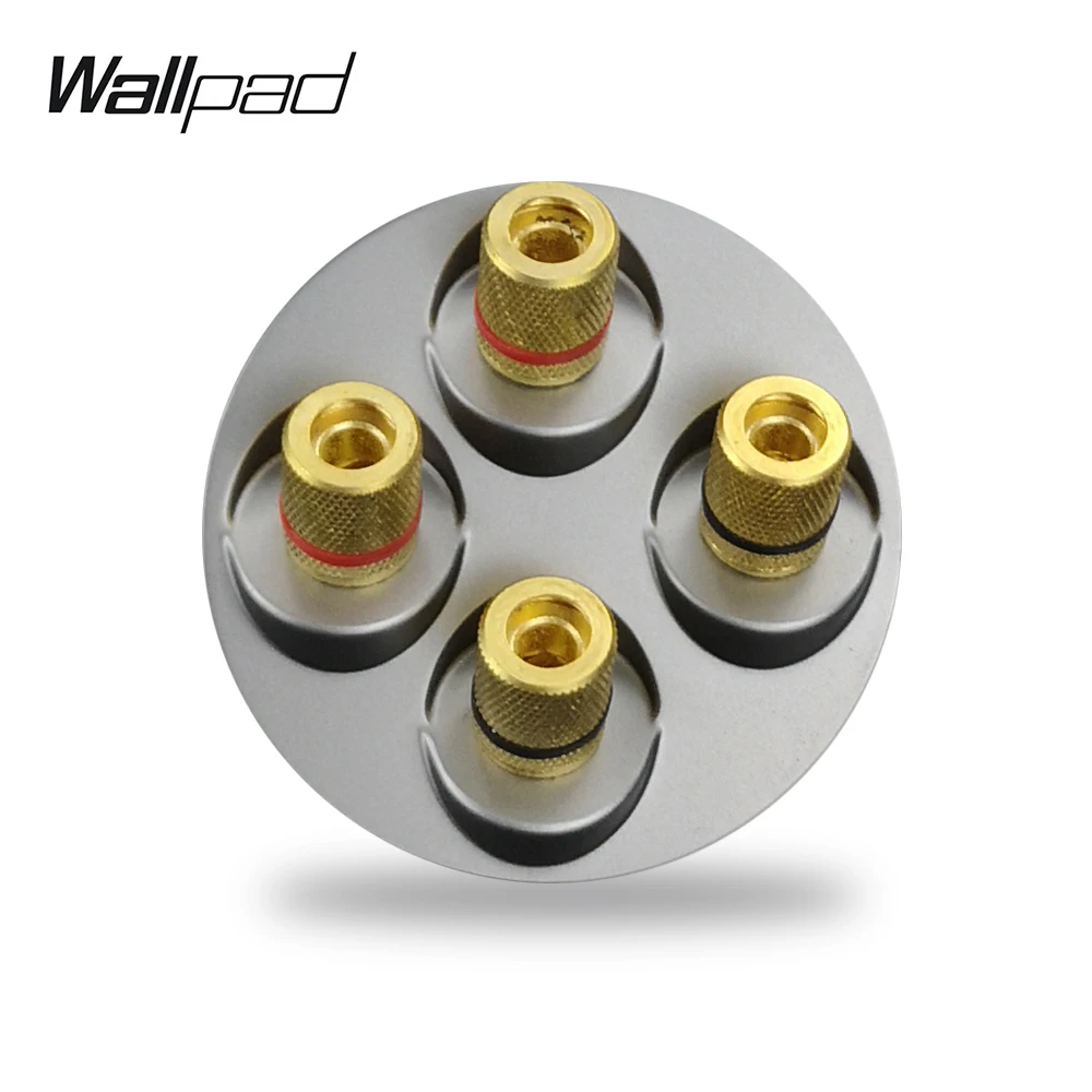 5 Colors L6 Audio Speaker Phono 4 Pin Banana Socket Module Outlet Wiring DIY Free Combination