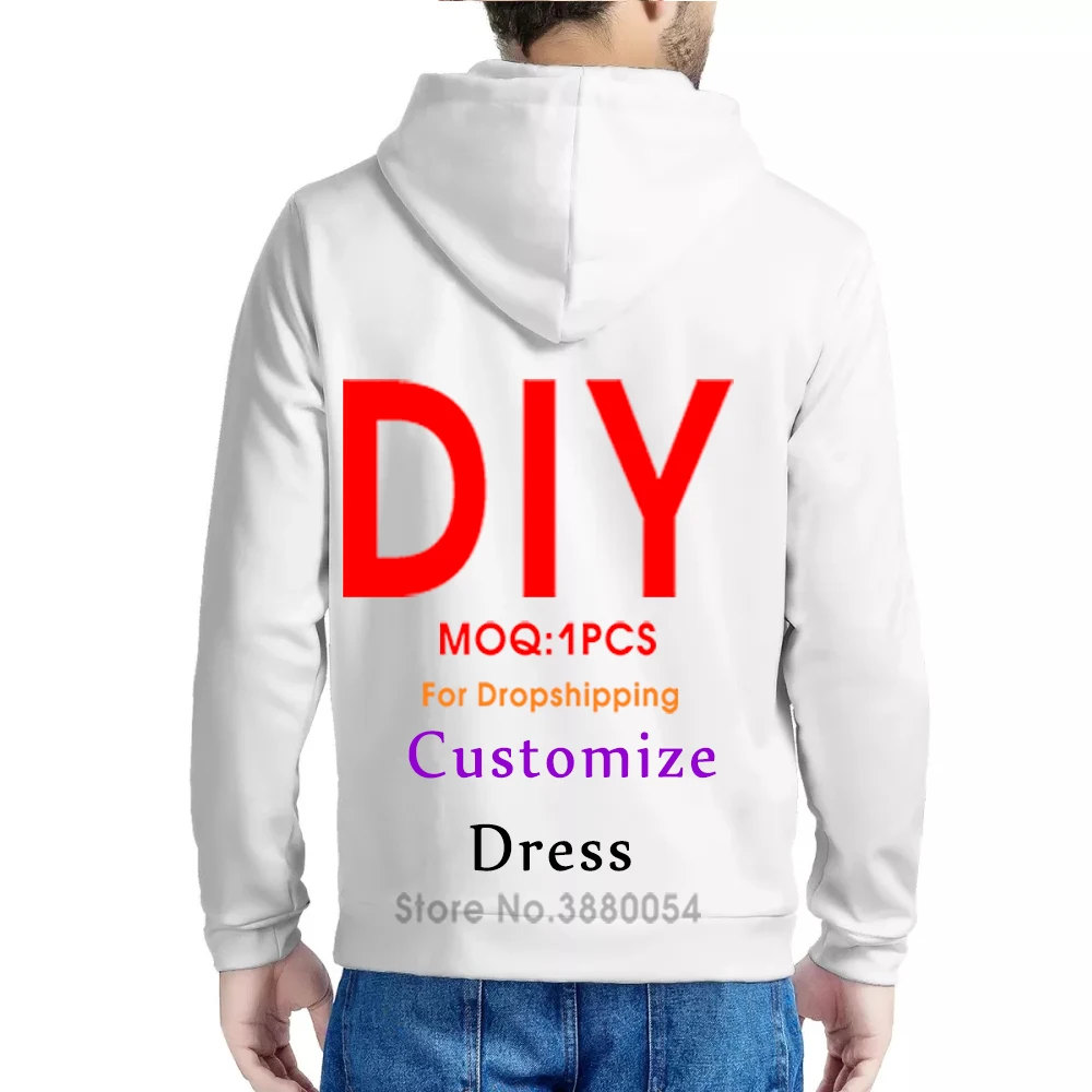 Noisydesigns Free Custom Men Sweatshirts Clothes Pullovers 3D Digital Prints Thick Plus Size 4XL Zipper Hooded Male Dropshipping