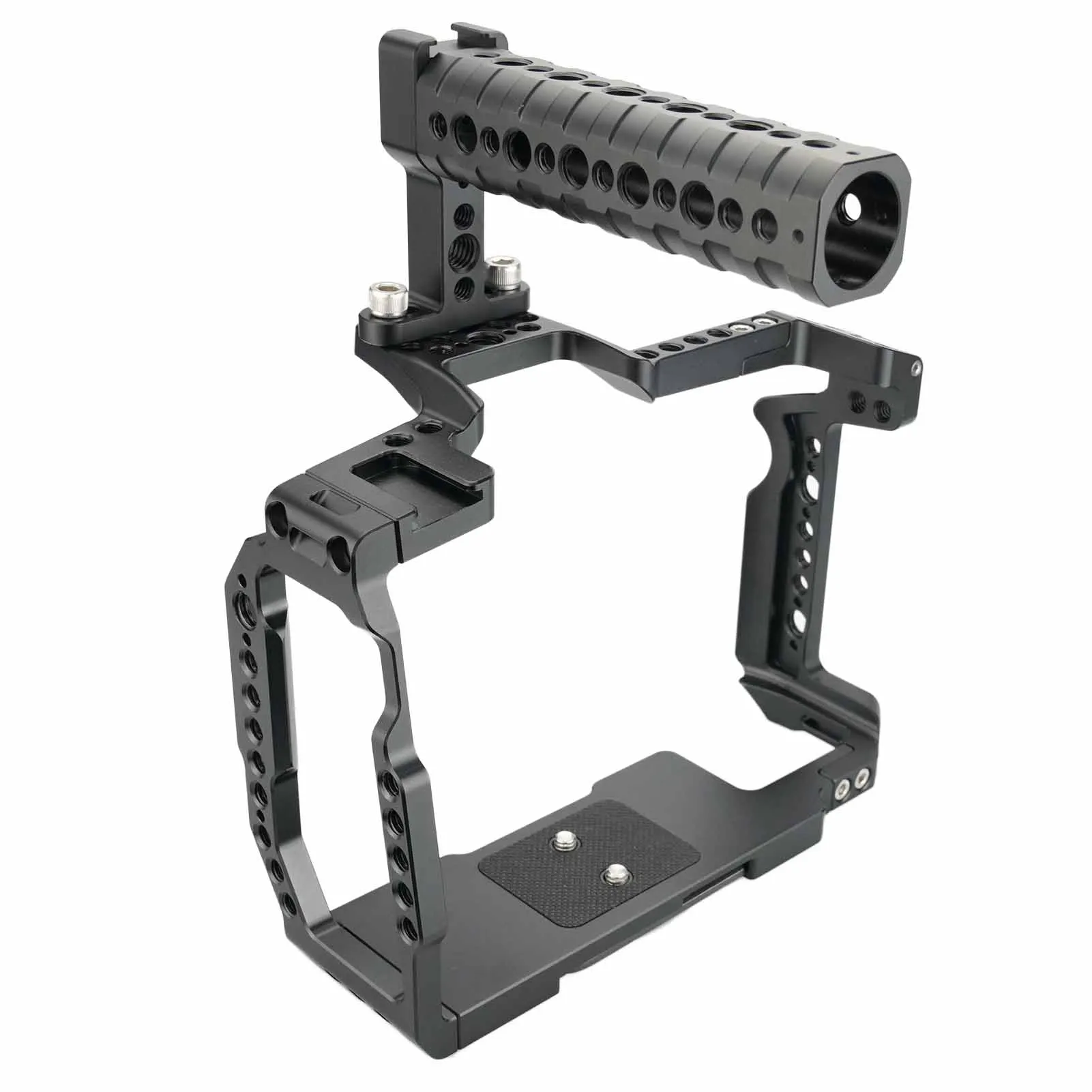 عدة قفص برو magicrigbmpcc 6K لتصميم بلاكماجيك كاميرا جيب سينمائية 6K برو مع قبضة بمقبض علوي