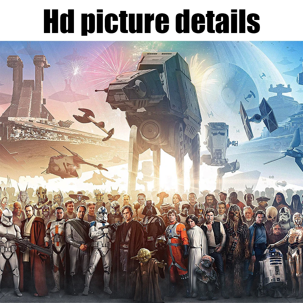 Disney Wars Fine Art Panorama Poster And Print Cartoon Avengers All Superhero Canvas Painting Large Wall Art Home Decoration