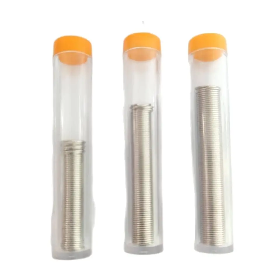 1PCS 1,0mm 40/60 Zinn/Harz Flux Kolophonium Core Solder Löten Draht & Stift Rohr Dispenser Zinn Blei core Löten Draht Werkzeug