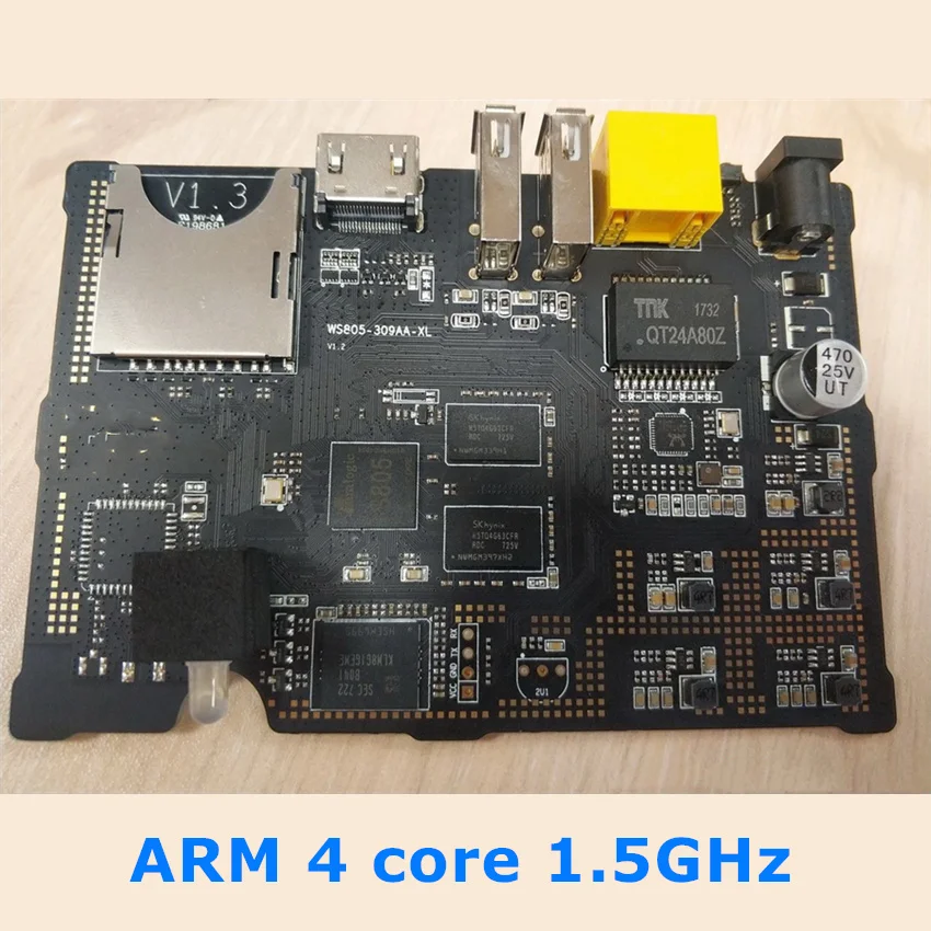 

Игровая ТВ-приставка Armbian Ubuntu Nas, четырехъядерный процессор ARM S805, 1,5 ГГц, макетная плата, сервер USB2.0 HDMI, 1 ГБ ОЗУ + 8 Гб ПЗУ, материнская плата