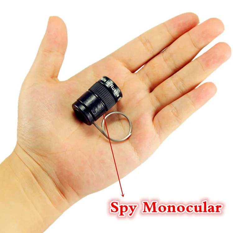 

Single Eye Binoculars Pocket 2.5X17.5 Thumb Mirror Single Binoculars Finger Looking Glasses Mini New Year's Gift Camp Equipment