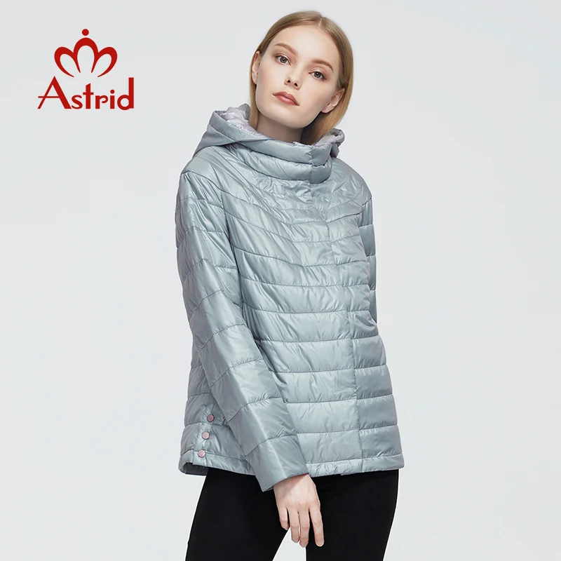 Astrid 2022 New Autumn Winter Women\'s coat women Windproof warm parka fashion thin Jacket hooded female clothing New Design 9299