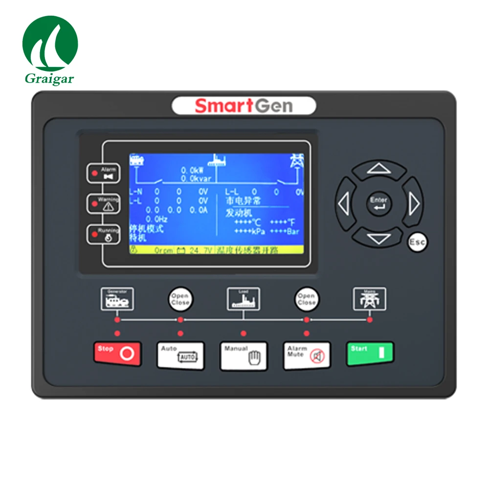 SmartGen HGM9320MPU Genset Controller Automatic Start/Stop Generator Controller Module