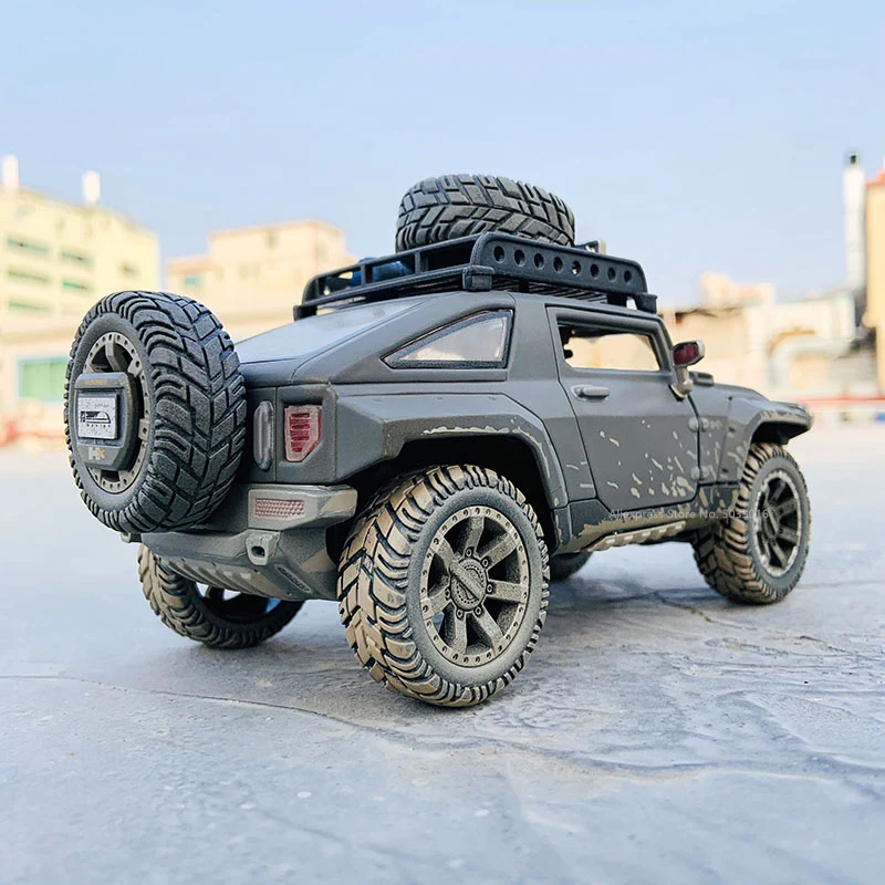 Maisto 1:24 Old HUMMER HX Concept simulation alloy car model crafts decoration collection toy tools gift