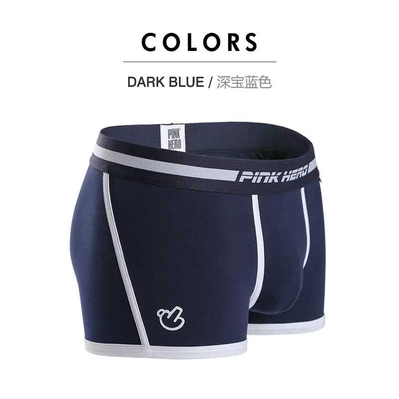 PINKHERO Fashion  Male Underpants For Men,Including High Quality  Comfortable Cotton Underwear Boxer Briefs