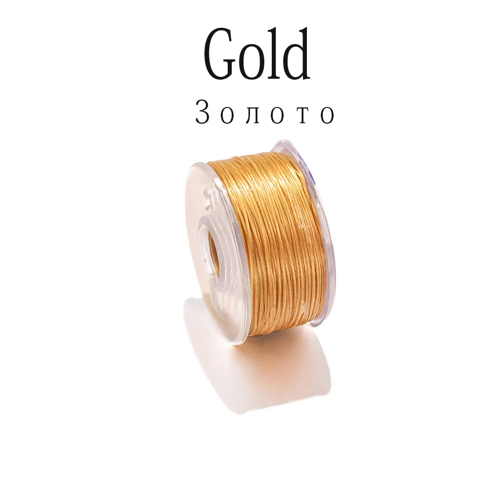 50 yards nylon kraal draad niet-elastische kralen draden rocailles koord draad voor DIY armbanden ketting sieraden maken benodigdheden