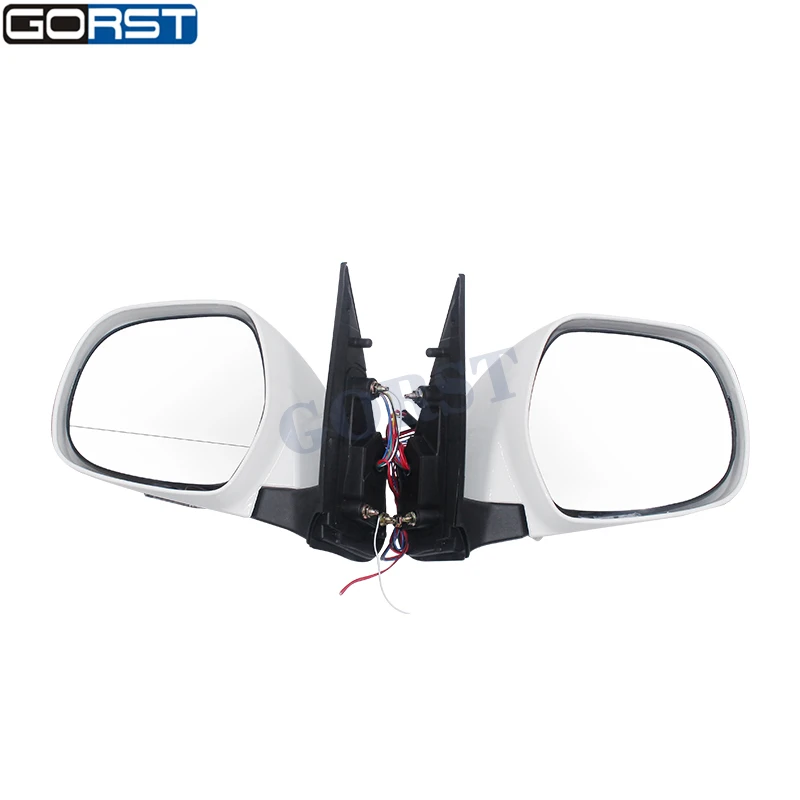 Accessories Car-Styling Electric Reflector Rearview Mirror Side Mirror Exterior With Led Light For Toyota Hiace 200 2005-2015