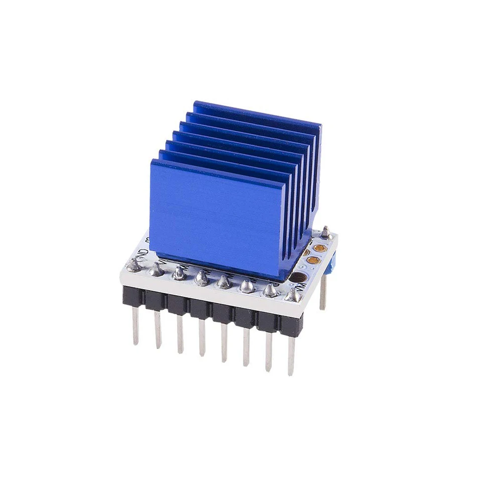 5Pcs Stappenmotor Driver V1.2 TMC2208 Stepstick Motor Driver Module Carrier Met Heatsink Voor 3D Printer Onderdelen Bescherming
