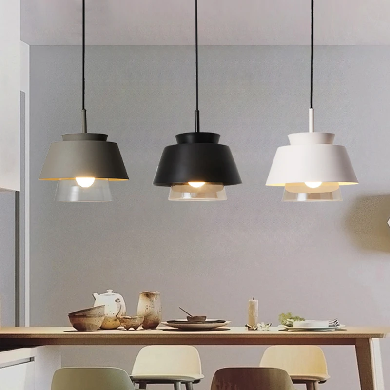 

Led Pendant Light Loft Iron Pendant Lamp Nordic Hanglamp Kitchen Light Suspension Luminaire livingroom Lighting Avize E27