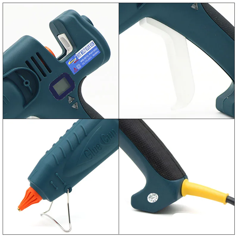 500W Temperature Adjustable Hot Melt Glue Gun Digital Display Professional Melt Gun Industrial Glue Gun 11mm Glue Stick Gun