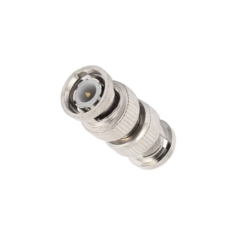 10 Stks/partij Cctv Accessoires Bnc Male Coax Coax Adapter Bnc Naar Bnc Connector Bnc Male Naar Bnc Male Plug Snelle schip