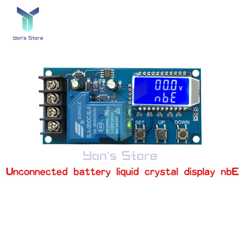 Imagem -05 - Módulo de Controle de Carregador de Bateria de Lítio Chumbo-ácido 660v Módulo de Proteção de Sobrecarga de Carregamento Automático Digital 20a 30a 12v 24v