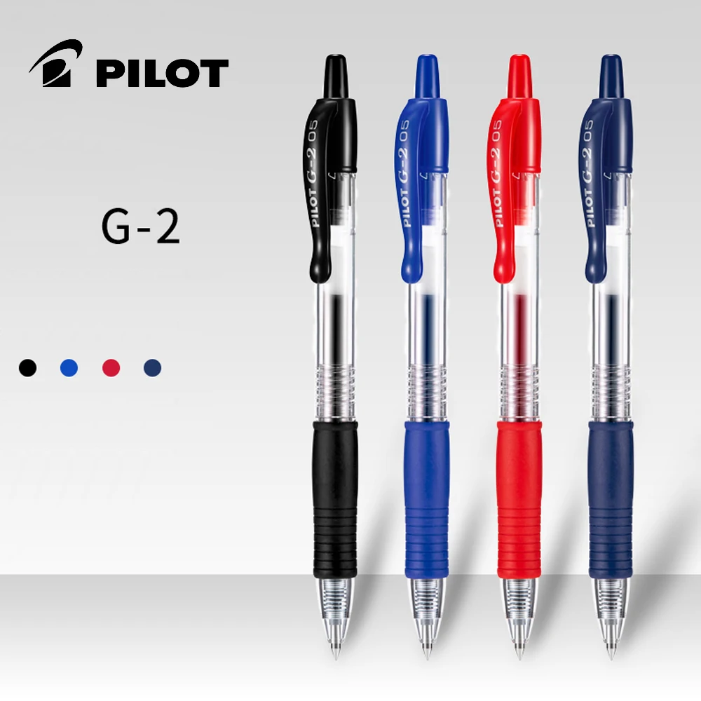 Japan Pilot Push-type Gel Pen BL-G2-5 Quick-drying and Smooth 0.5mm Large-capacity Student Office Signature Pen