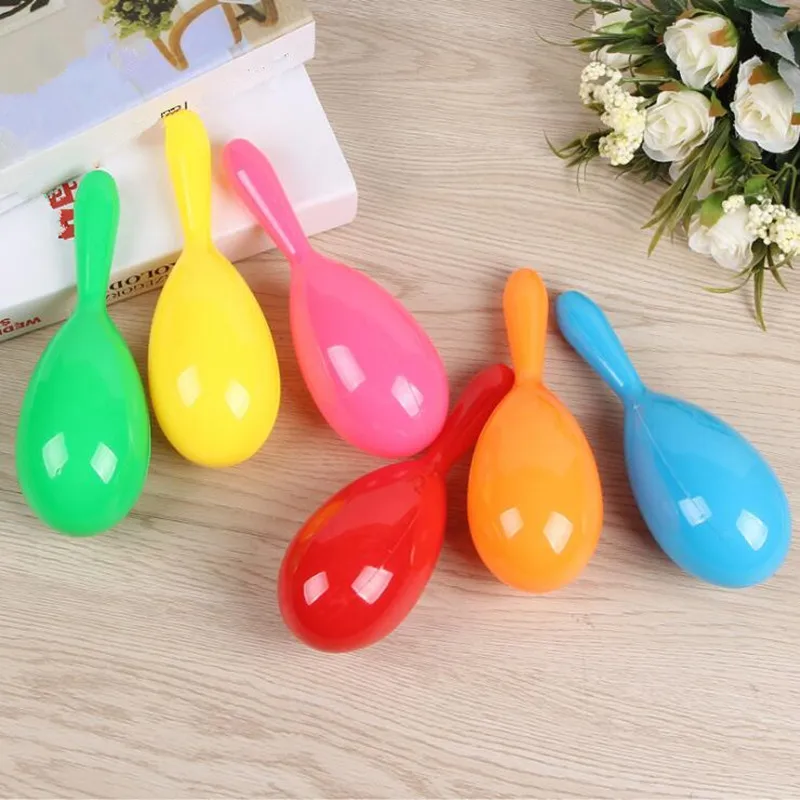 36 Pcs Kids Children Colorful 11cm Maracas Ball Noise Maker Percussion Musical Instruments Party Favor Birthday  Halloween