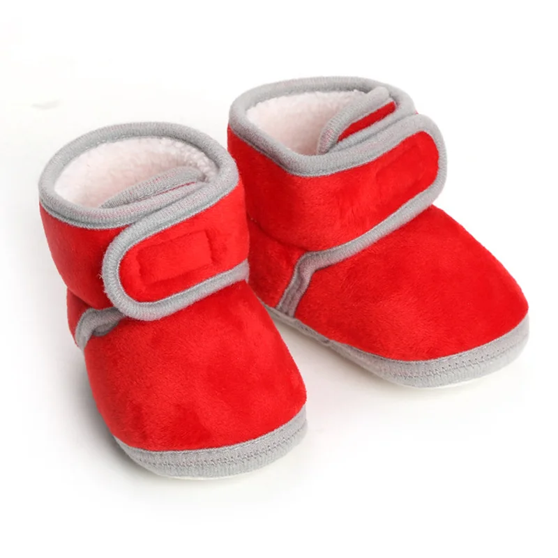 2020 New fashion autumn and winter toddler boots thick non-slip warm baby boots for 6-15months baby