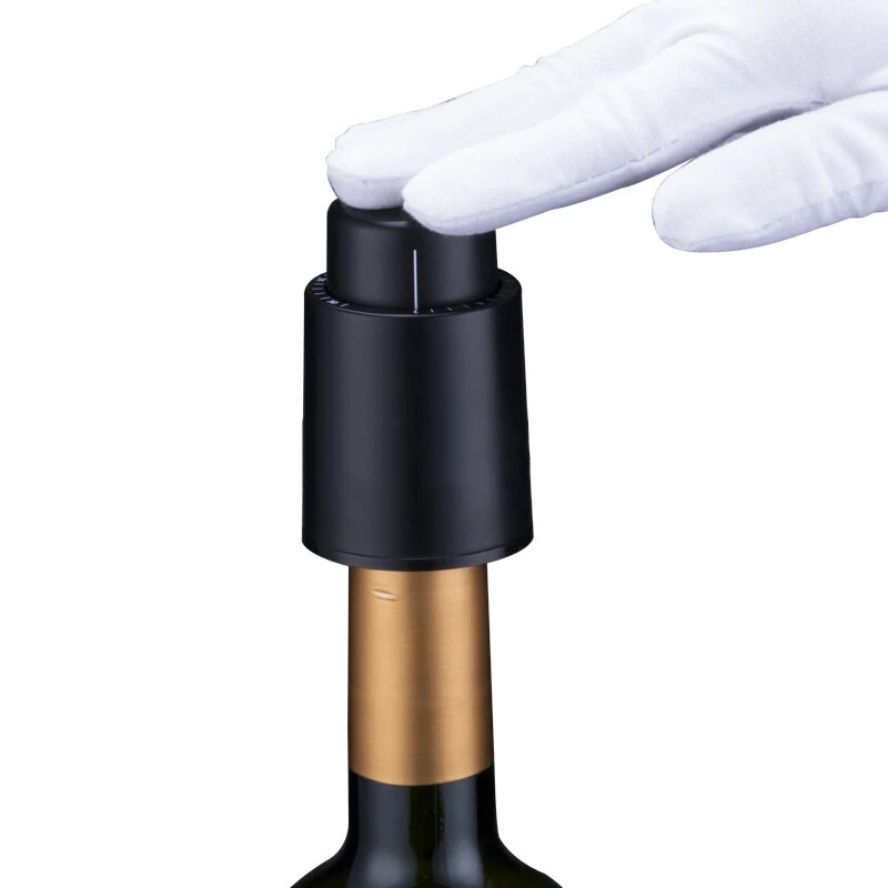 Red Wine Bottle Cap Stopper, Vacuum Sealer, Fresh Wine Keeper, Champagne Cork Stopper, Kitchen Bar Tools