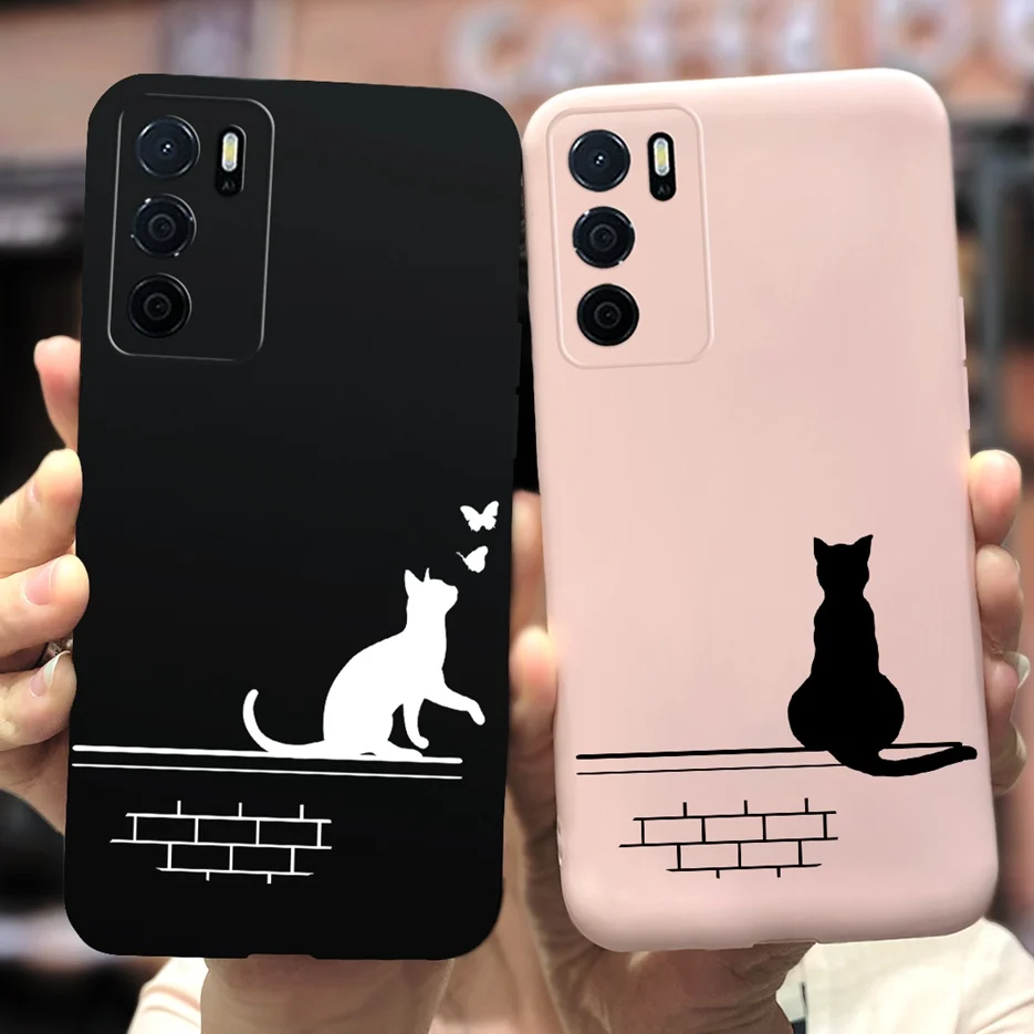 Imagen 4: Para Oppo A54s funda CPH2273 Linda cubierta pintada de caramelo silicona suave TPU Fundas funda de teléfono para Oppo A54s A 54 s OppoA54s contraportada