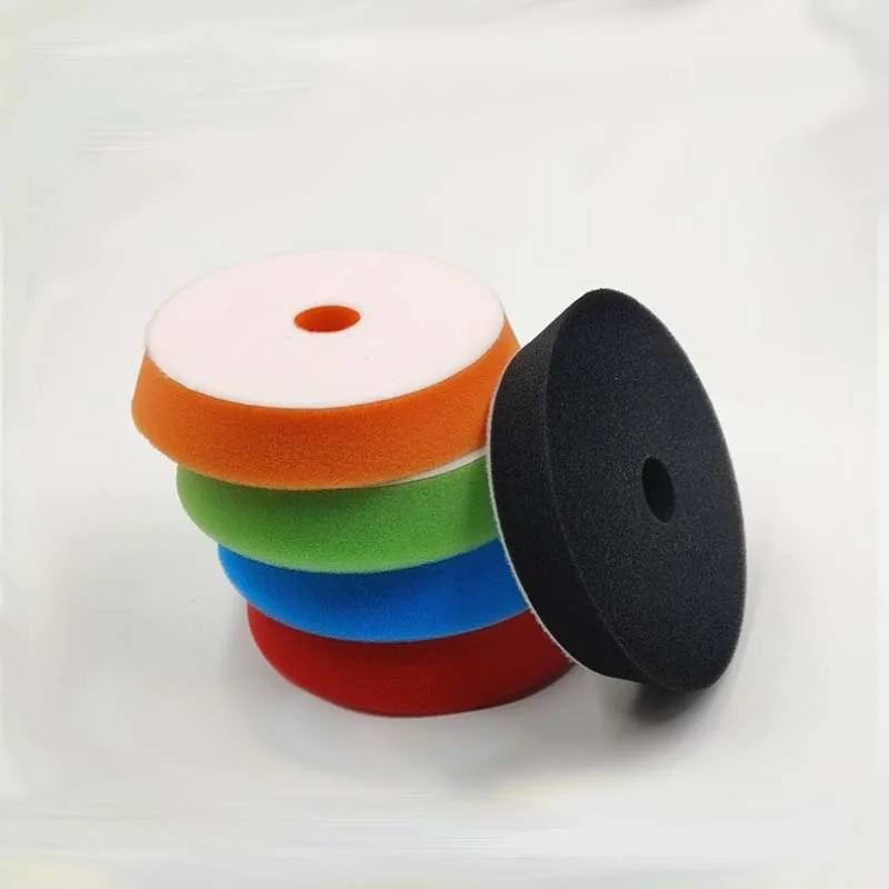6 "/7" 5 Buah/Lot Multi-warna Miring Spons Poles Disk Mobil Roda Buffing