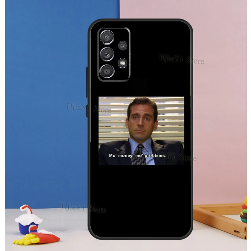 Michael Scott The Office Funny Humor For Samsung Galaxy A52 A72 A20e A21S A50 A70 A01 A11 A12 A42 A31 A41 A51 A71 A32 Phone Case