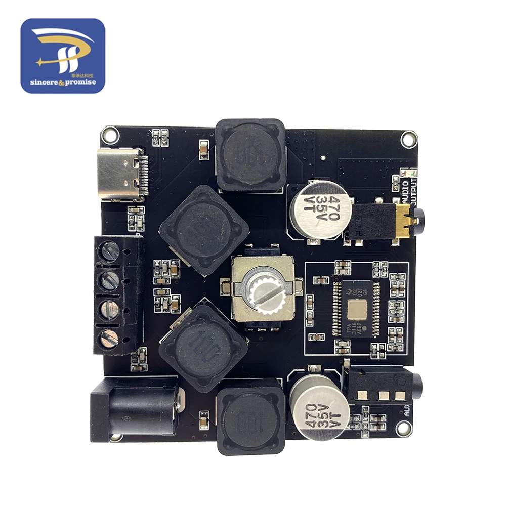 50W + 50W Bluetooth 5.0 cyfrowy TPA3116 wzmacniacz moc dźwięku klasy D 10W ~ 200W radio HiFi TPA3116D2 karta dźwiękowa USB aplikacja XY-AP50H — zdjęcie produktu 4