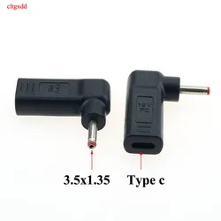 cltgxdd 1 Piece Dc USB Type C USB C Female to 3.5*1.35 3.5x1.35mm Male Plug Converter Power Jack Connector Adapter
