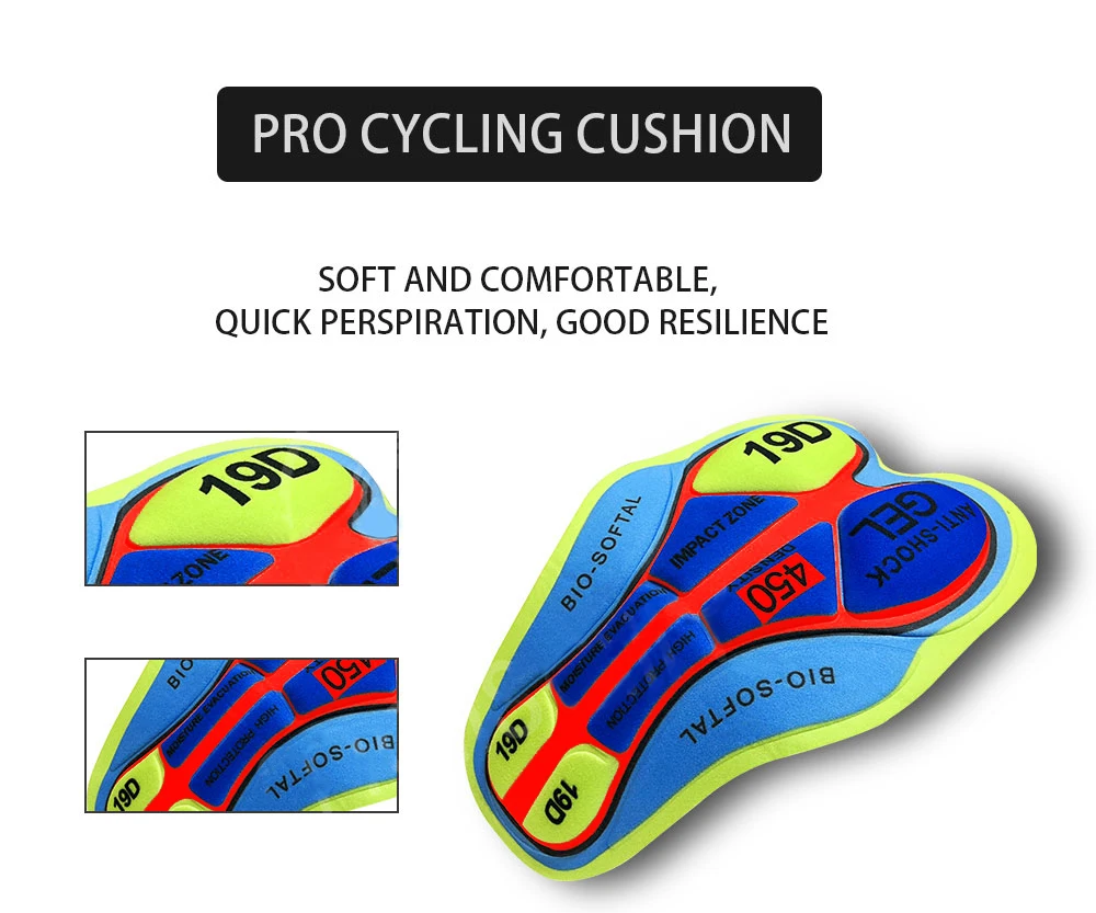 2026 Raudax Tight Bike Briefs Cycling Underwear Comfortable Bicycle Sponge Underpants Cushion Shockproof Cycling Shorts Unisex view 4