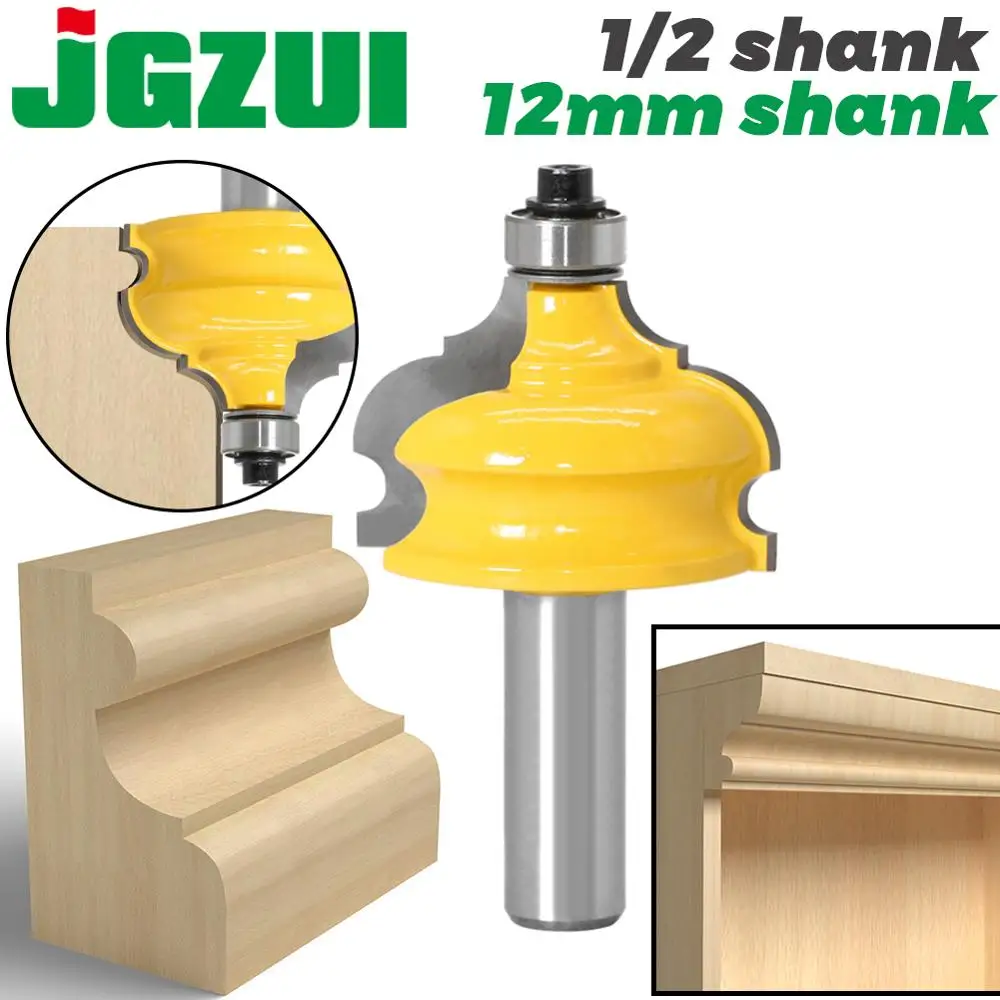 1pc Classical & Bead Molding & Edging Router Bit - 1/2