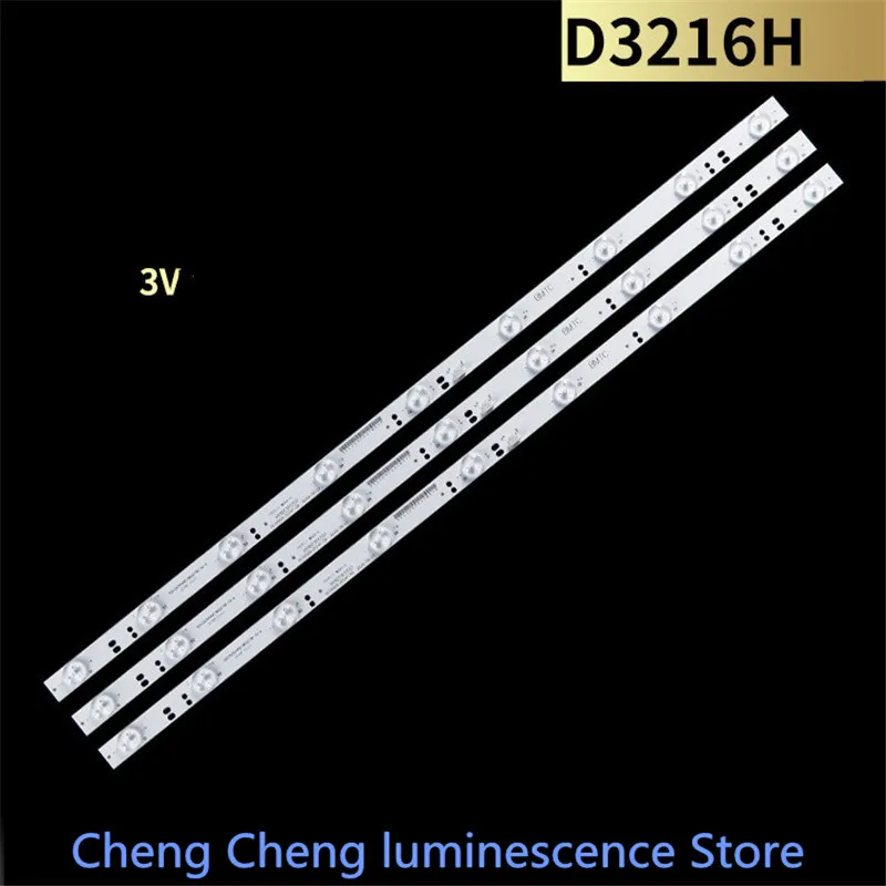 D3216H   GC32D09-ZC14F-05 303GC315037  623MM  3V   32inch use  aluminium 100%new  LCD TV backlight bar