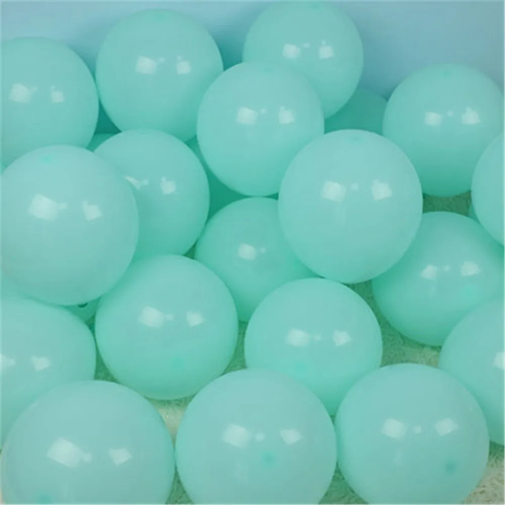 30pcs 5/10/12inch Macaron Balloon Mermaid Color Latex Balloons Birthday Party Christmas Wedding Decoration Baby Shower Baloon