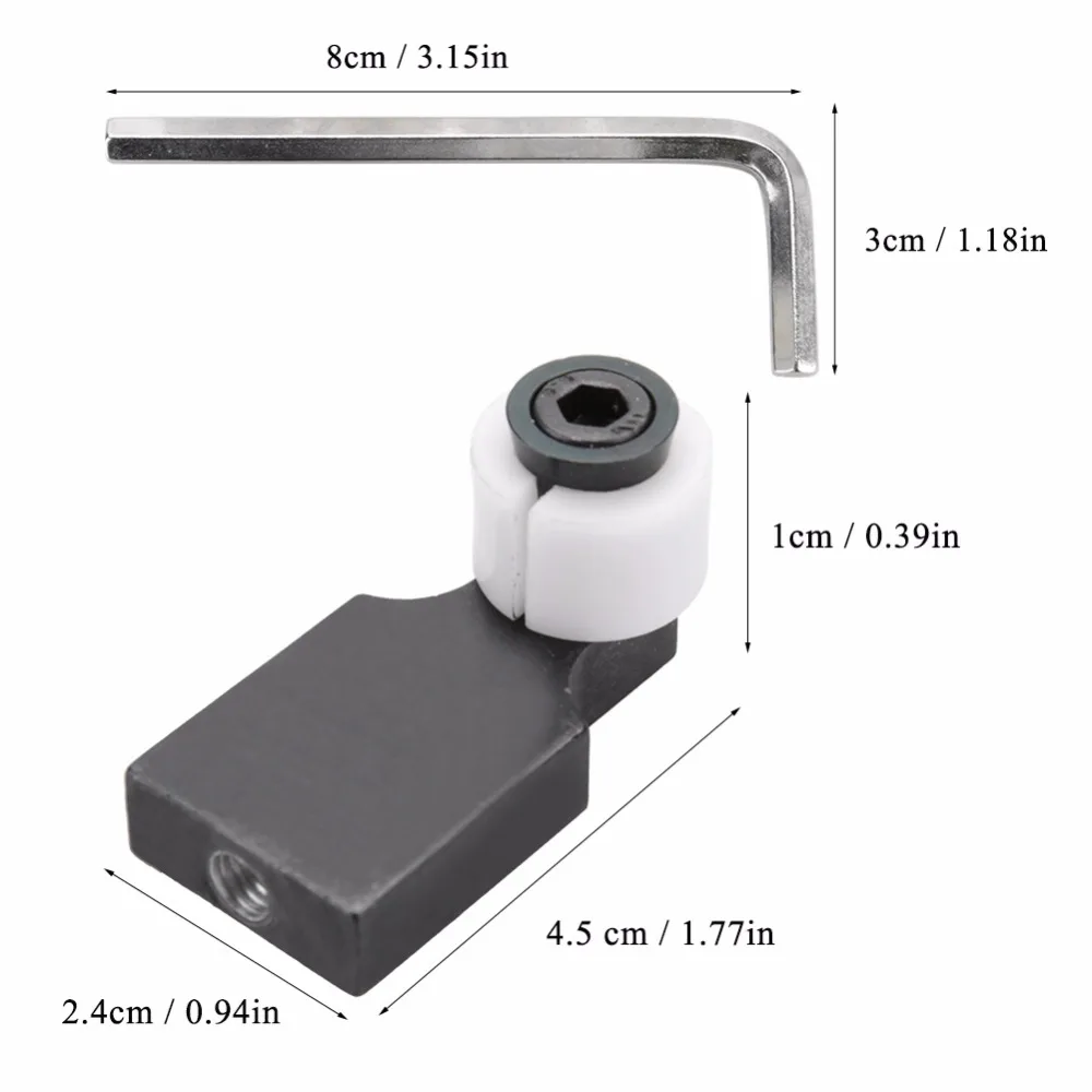 Jewelry Ring Setter Clamp Set with 7 Dies Jewelry Processing Tool Locator Fixture Channel Diamond Setting Tool Kit for Jeweler