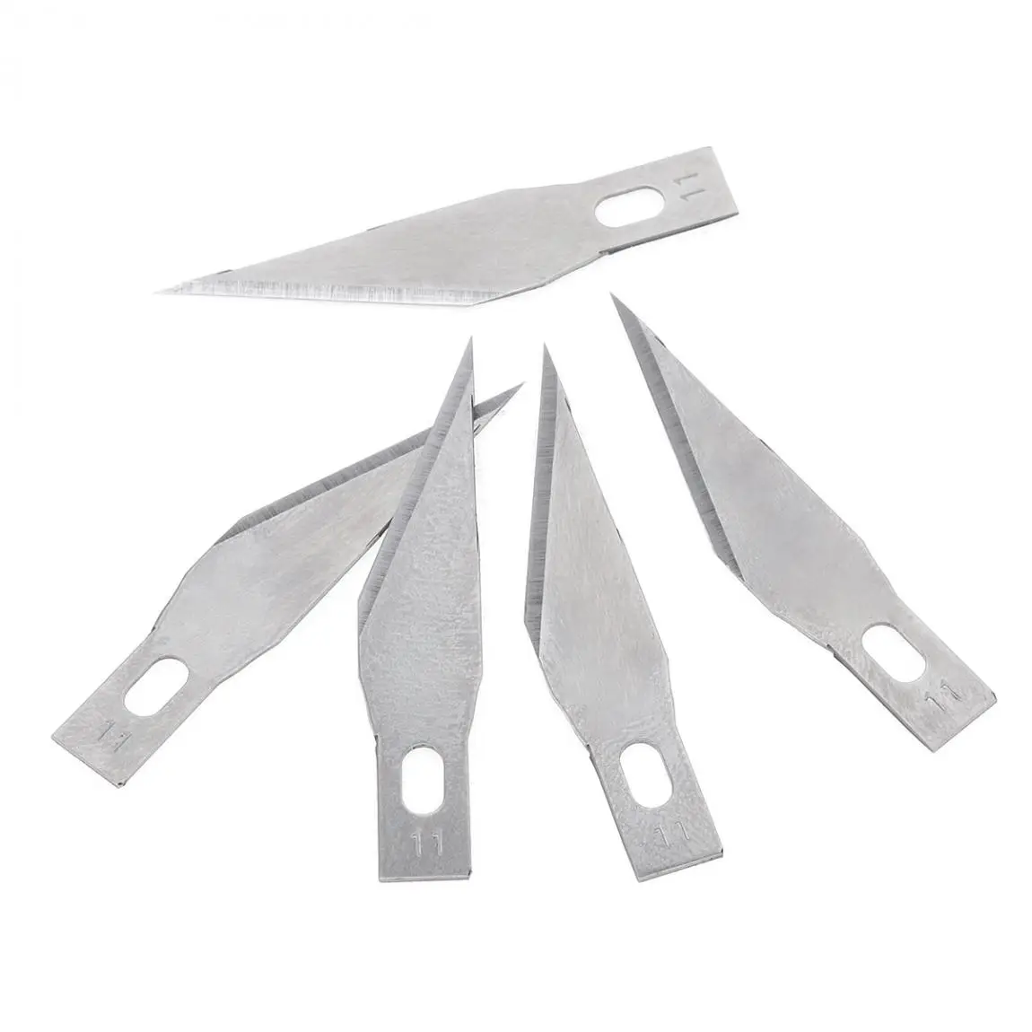 Engraving Blades 5pcs/lot 3# 4# 11# 16# Blades Stainless Steel Metal  Wood Carving Blade Replacement Surgical Scalpel Craft