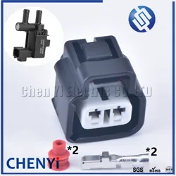2 Pin 2.2mm female automotive waterproof plug FICD Valve Vacuum Solenoid Switch Socket Connector For TOYOTA Denso 192000-3130