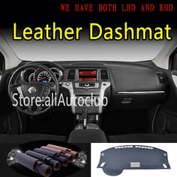 For nissan murano z51 2009 2011 2010 2013 2014 Leather Dashmat Dashboard Cover Dash Mat Sunshade Carpet Car Styling accessories
