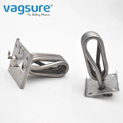Horizontal or Vertical Installation Heating Elements 3KW 220V for Steam Generator Sauna Heating Tube Replacement