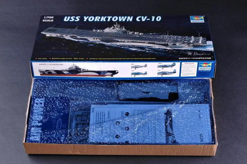 

Trumpeter 05729 1/700 USS Yorktown CV-10 plastic model kit