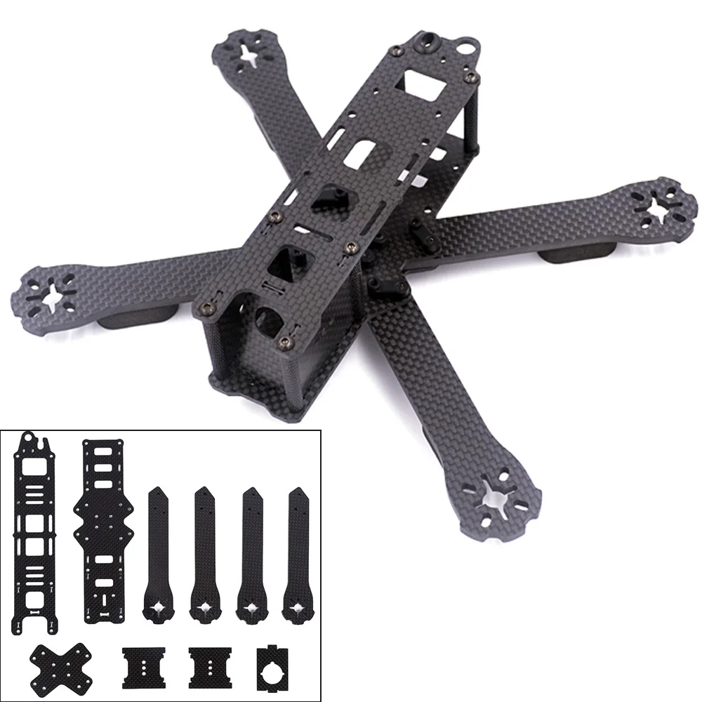 QAV-R 220mm DIY Mini Drone FPV Pure Carbon Fiber Quadcopter QAV-R 220 Cross Racing Quadcopter Frame