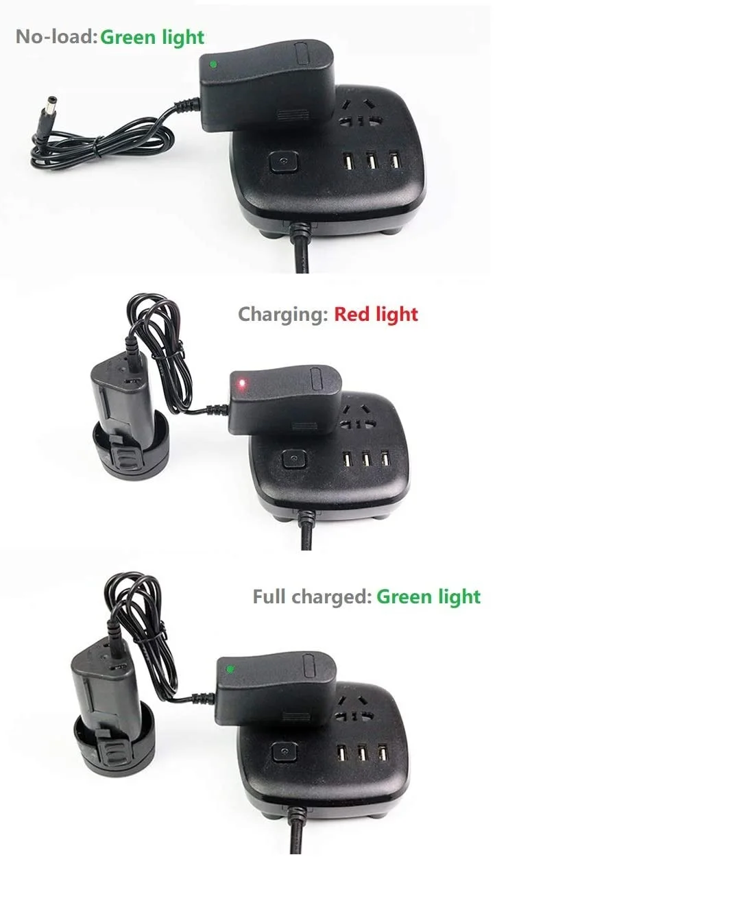 Зарядное устройство для аккумуляторов 8,4 в, 8,4 в, 7,4 В, 1 А, автомобильное зарядное устройство для аккумуляторов с наконечником постоянного тока 5,5 мм * 2,5 мм