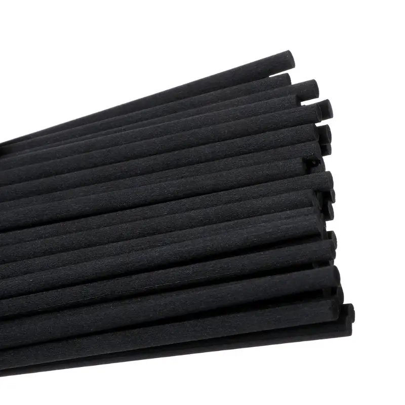 50Pcs 20cmx4mm Fiber Sticks Diffuser Aromatherapy Volatile Rod for Home Fragrance Diffuser Home Decoration   K1AD