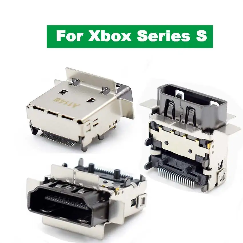 1-10pcs HD Port For XBOXONE S HDMI-compatible Port Socket Interface For Microsoft XBOX Series S HDMI-compatible Port Connector