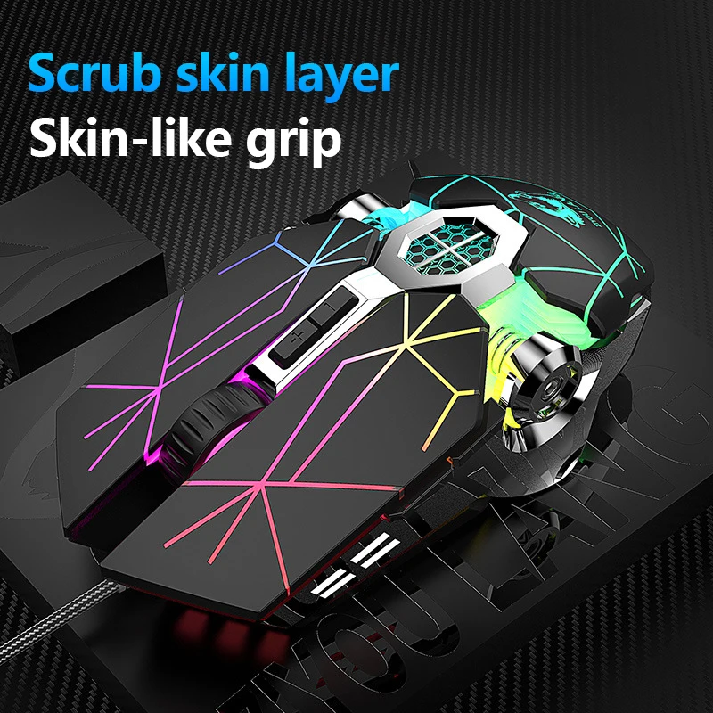 V8 mechanical mouse wired gaming computer gaming macro programming gaming mouse