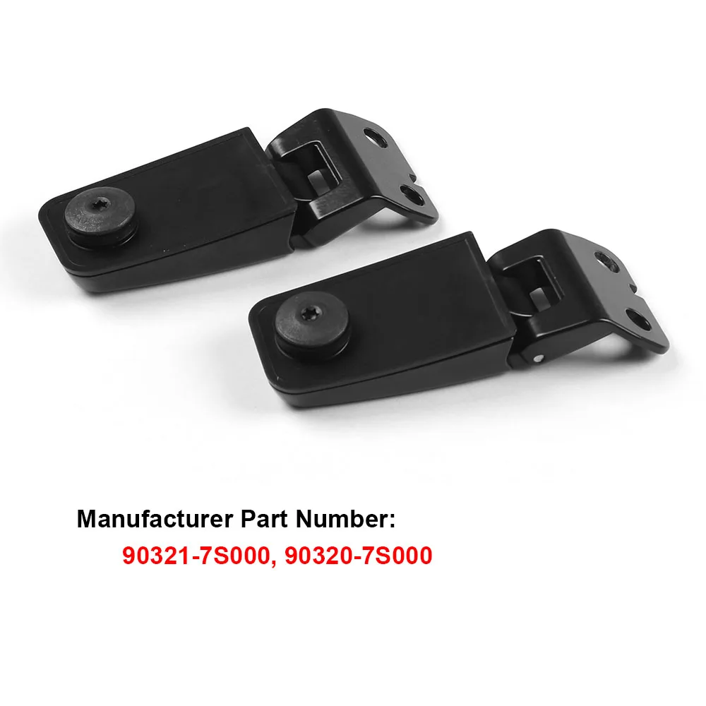 Pair of Rear Tailgate Window Glass Hinges For Nissan Armada 2004-2015 Left & Right  90320-7S000 90321-7S000