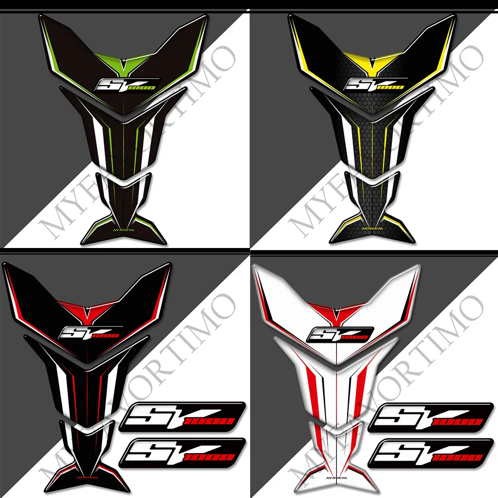 Voor Suzuki SV1000S Sv 1000 S Embleem Logo Gas Knie Kit Motorcycle Protector Tank Pad Stickers Decals