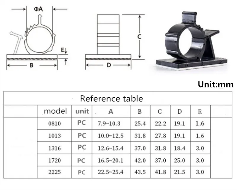 10 Chiếc Tự Dán Cáp Kẹp Quản Lý Sạc Dây Nguồn Tổ Chức Giữ Dòng Cố Định Kẹp Xe PC tivi