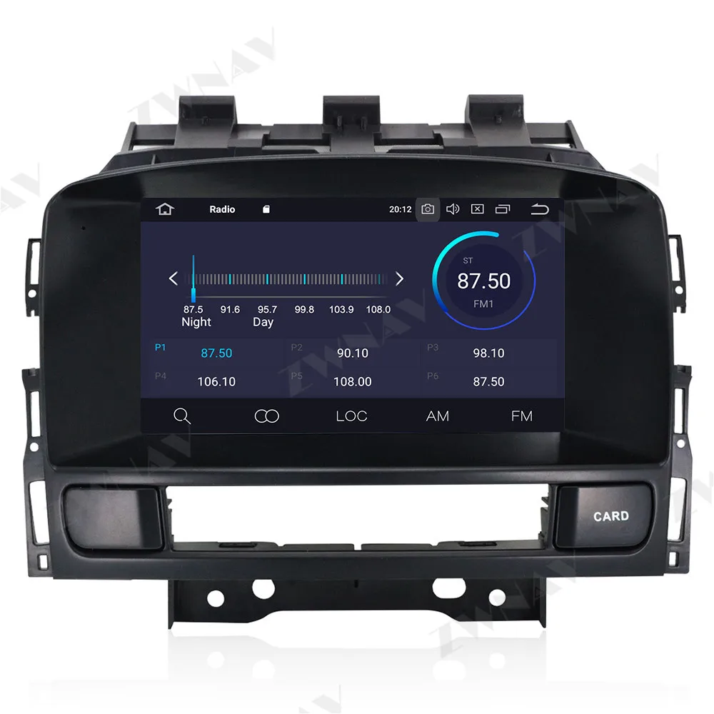 PX6 4G+64G Android 10.0 Car Multimedia Player For Opel Astra J 2010-2013 CD300 CD40 GPS Radio navi stereo Touch screen head unit