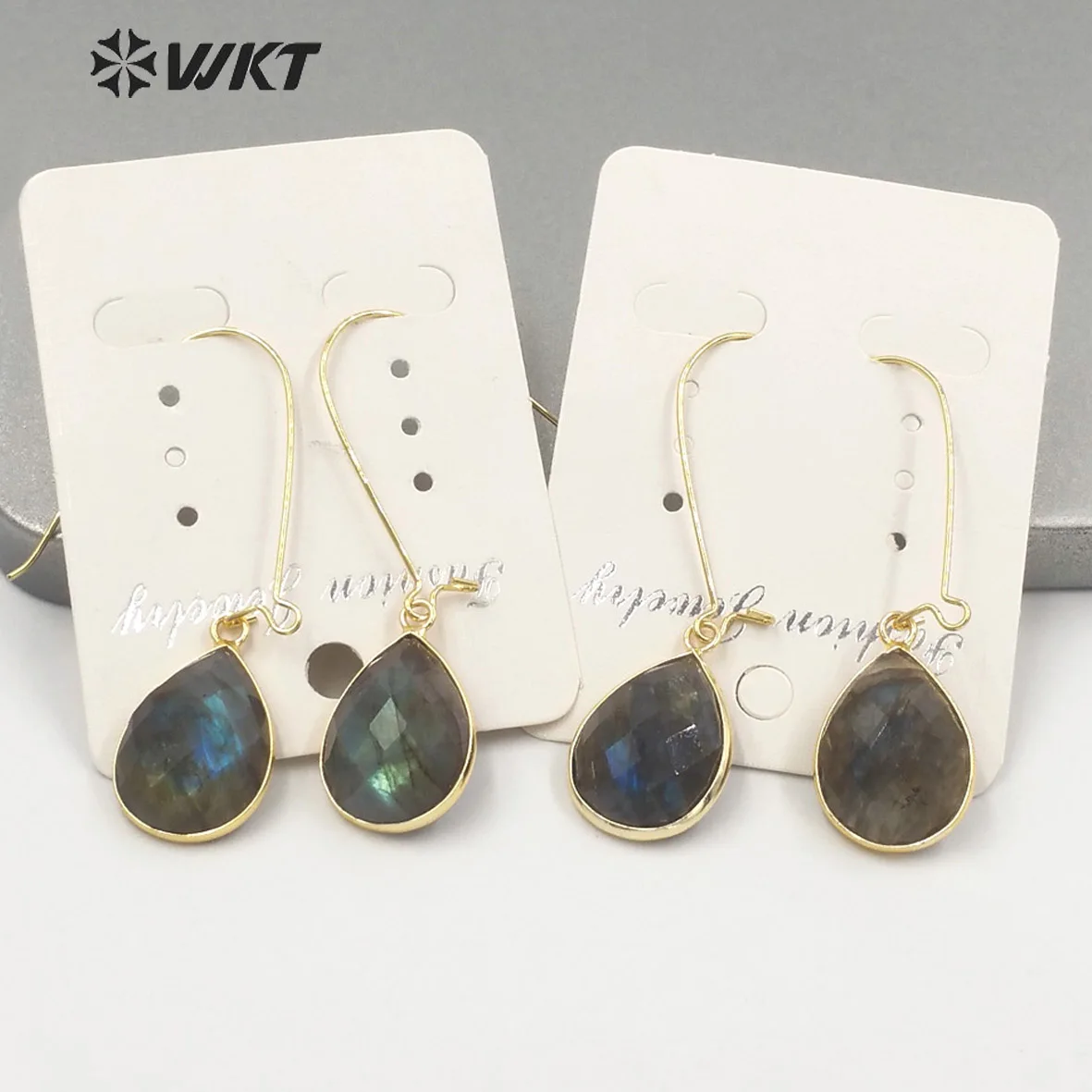 

WT-E653 2023 Jewelry Labradorite Earrings Pendants For Women Bohemian And Fashion Decorate Beauty Value Is High For Girls