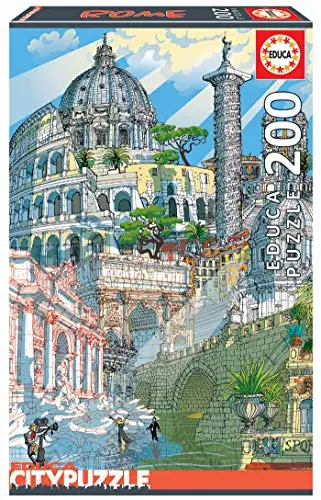 Educa Borras CityPuzzle Series: Why Rome (18468) Is the Best 200-Piece Puzzle for Travel Lovers and Educators