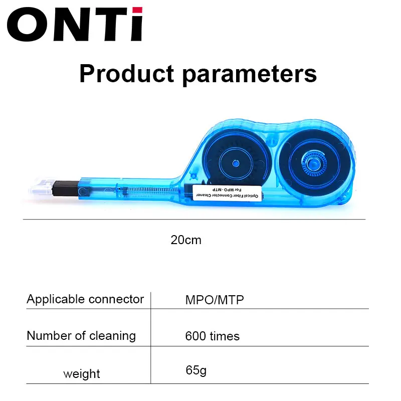 ONTi MPO/MTP Cleaning Pen Cleaner for Fiber Optic IBC One Click Cleaner for MPO MTP Connector